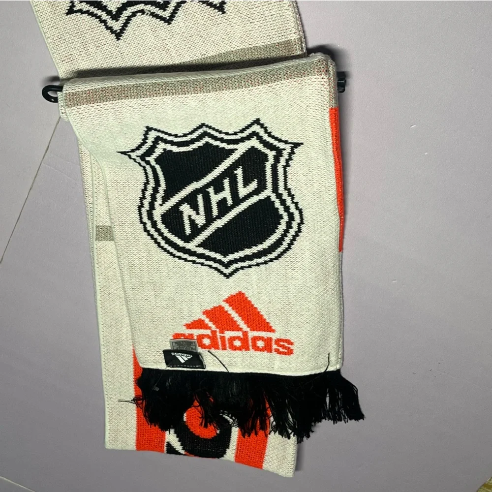 NWT NHL Adidas Tampa Bay Pacific Division Scarf All Star Game Knit Rare 2018